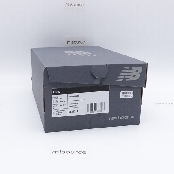 NEW New Balance CT302 Platform Sneakers CT302LA Triple White - Picture 7 of 16